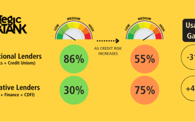The Small Business Financing Divide: Where Credit Risk Leads
