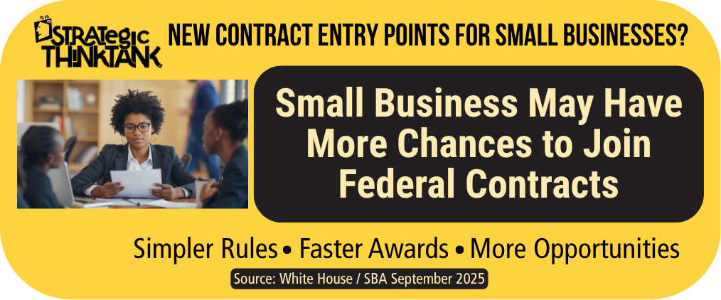 Federal Contracting Reforms Claimed to Ease Small Business Access